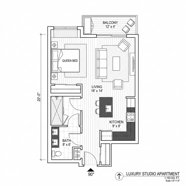 Studios Floor Plan